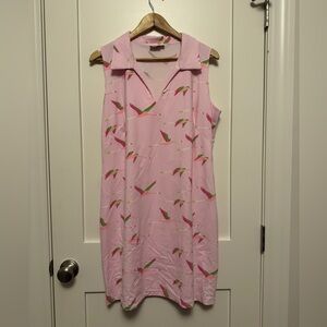 Katherine Way Pink Hummingbird Dress